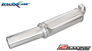Stainless steel Zadní exhaust společně skoncovka průměru 102 Inoxcar racing FICO.02.102