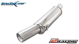 Stainless steel Zadní exhaust společně skoncovka průměru 102 Inoxcar racing FICO.04.102