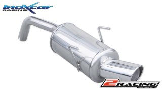 Zadní tlumič s koncovkou o průměru 90 X-RACE Inoxcar racing FIPA.02.XR90
