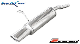 Zadní výfuk z nerezové oceli s koncovkou Oválná 120x80 mm Inoxcar racing FIPN.11.120