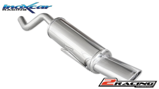 Zadní výfuk z nerezové oceli s koncovkou Oválná 120x80 mm Inoxcar racing FIPN.15.120