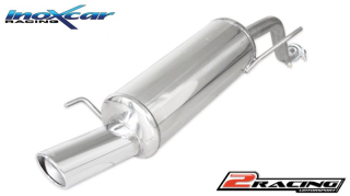 Zadní tlumič s koncovkou o průměru 90 X-RACE Inoxcar racing FIPN.25.XR90