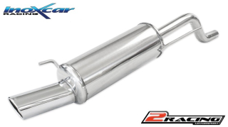 Zadní tlumič s koncovkou o průměru 90 X-RACE Inoxcar racing FIPN.35.XR90