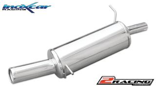 Zadní tlumič s koncovkou o průměru 80 Inoxcar racing FOFI.19.80