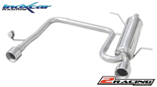 DUPLEX Zadní tlumič s koncovkou o průměru102 Inoxcar racing TWFO.01.102