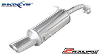 Zadní s tlumiče společně sOválná koncovka 120x80mm Inoxcar racing FOFI.24.120