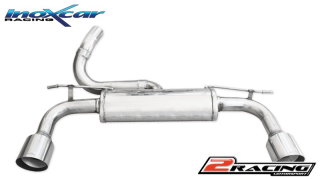 Zadní tlumič s koncovkou průměr 102 Racing P+L Inoxcar racing FOFO.11.102R