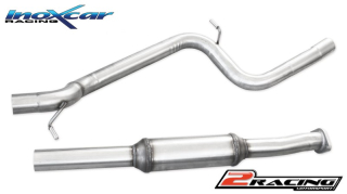 Central pipe společně ss tlumiče(For the installation on the original Zadní s tlumiče it is necessary to separately order the adapter AD.FOCUS.03) Inoxcar racing TCSFO.01