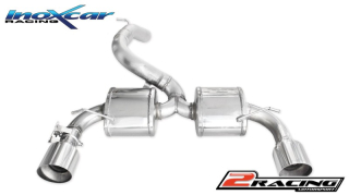 Zadní tlumič s koncovkou průměr 114 Racing P+L (assemblage společně soriginal electric engine) - průměru 70 Inoxcar racing VALV.FOCUS.02
