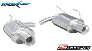Zadní tlumič s koncovkou o průměru 102 P+L Inoxcar racing HOS2.01.102