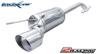 Zadní tlumič s koncovkou průměr 102 Racing Inoxcar racing HOJA.01.102R