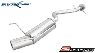 Zadní tlumič s koncovkou o průměru 102 Inoxcar racing LEIS.01.102