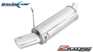 Zadní tlumič s koncovkou o průměru 90 X-RACE Inoxcar racing MICO.05.XR90