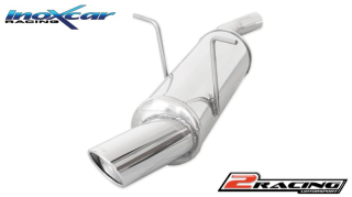 Zadní tlumič s koncovkou o průměru 90 X-RACE Inoxcar racing MICO.02.XR90