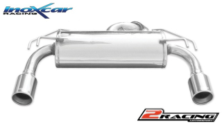 Zadní tlumič s koncovkou o průměru 102 P+L Inoxcar racing MILA.08.102
