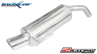Zadní tlumič s koncovkou o průměru 90 X-RACE Inoxcar racing MICZT.01.XR90