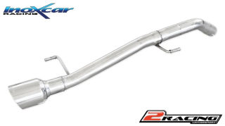 Zadní výfuk bez tlumiče s koncovkou průměr 102 Racing Inoxcar racing OPAD.02.102R