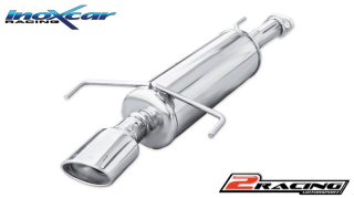 Zadní výfuk z nerezové oceli s koncovkou Oválná 120x80 mm Inoxcar racing OPAS.18.120