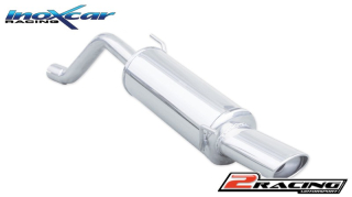 Zadní s tlumiče společně sOválná koncovka 120x80 mm Inoxcar racing FIPN.36.120
