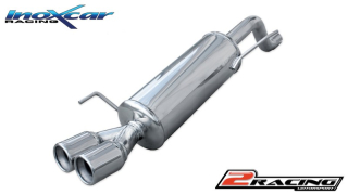 Zadní tlumič koncovkou výfuku 2 x průměru 80 - to be installed as a kit art. TCFI.05 / TCSFI.05 Inoxcar racing FIPN.32.80D