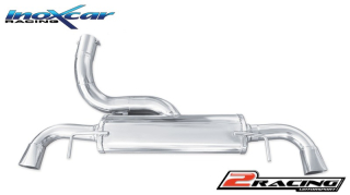Zadní tlumič koncovkou výfuku P+L Inoxcar racing OPAS.38