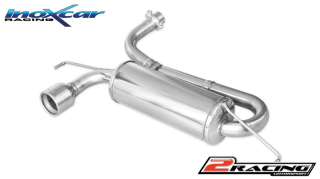 Zadní tlumič s koncovkou o průměru 102 Inoxcar racing OPCO.19.102