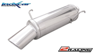 Zadní výfuk z nerezové oceli s koncovkou Oválná 120x80 mm Inoxcar racing PE206.03.120