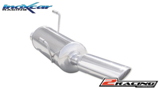 Zadní tlumič s oválnou koncovkou výfuku 120x80 mm Inoxcar racing PE206.08.120