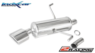 Zadní výfuk z nerezové oceli s koncovkou Oválná 120x80 mm Inoxcar racing PE206.17.120