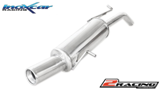 Stainless steel Zadní exhaust withtail pipe průměru 102 Inoxcar racing PE207.04.102