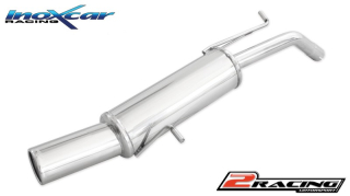 Zadní tlumič s koncovkou o průměru 102 Inoxcar racing PE207.06.102