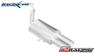 Zadní tlumič koncovkou výfuku 2 x průměru 80 Inoxcar racing PE407.01.80