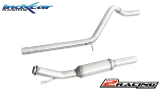 Stainless steel s tlumiče centre pipe (průměru63,5) (For the installation on the original Zadní s tlumiče it is necessary to separately order the adapter AD.RCZ.01) Inoxcar racing TCSRCZ.01