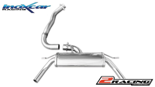 Zadní tlumič s koncovkou o průměru 50 P+L Inoxcar racing RECL.34.50