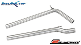Stainless steel centre pipe (For the installation on the original Zadní s tlumiče it is necessary to separately order the adapter AD.IBIZA.03) Inoxcar racing TCSEIB