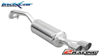 Zadní tlumič koncovkou výfuku 2 x průměru 80 Racing - (cut original exhaust system) Inoxcar racing SEIB.25.RA