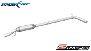 Central pipe společně ss tlumiče(For the installation on the original Zadní s tlumiče it is necessary to separately order the adapter AD.FABIA.01) Inoxcar racing TCSKS