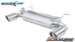 Zadní sportovní výfuk z nerezové oceli s koncovkou průměr 114 Racing P+L Inoxcar racing SUBRZ.01.114R