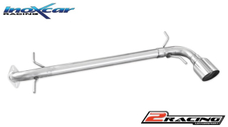 Zadní výfuk bez tlumiče s koncovkou průměr 102 Racing Inoxcar racing SUIM.34.102R