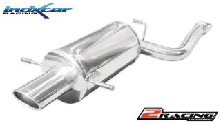 Zadní s tlumiče společně sOválná koncovka 120x80 mm Inoxcar racing SUIM.01.120