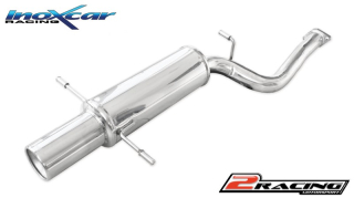 Zadní tlumič s koncovkou o průměru 102 Inoxcar racing SUIM.07.102