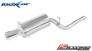 Zadní tlumič s koncovkou o průměru 102 Inoxcar racing SUIM.12.102