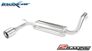 Zadní tlumič s koncovkou o průměru 102 Inoxcar racing TOAY.02.102