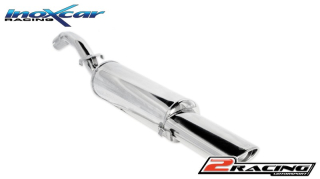 Zadní výfuk z nerezové oceli s koncovkou Oválná 120x80 mm Inoxcar racing WGO.07.120