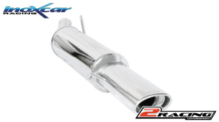 Zadní výfuk z nerezové oceli s koncovkou Oválná 120x80 mm Inoxcar racing WGO.14.120