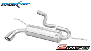 Zadní tlumič s koncovkou o průměru 90 X-RACE Inoxcar racing WGO.32.XR90