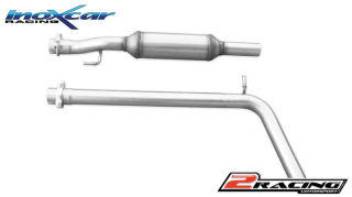Stainless steel s tlumiče centre pipe (For the installation on the original Zadní s tlumiče it is necessary to separately order the adapter AD.IBIZA.03) Inoxcar racing TCSEIBS