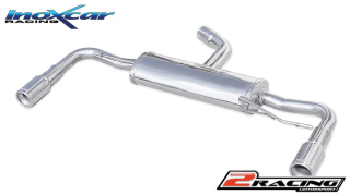 Zadní s tlumiče společně sfinal exit průměru 80 P+L Inoxcar racing WGO.40.80