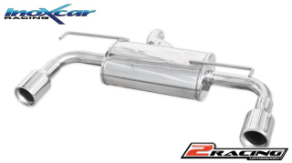 Zadní s tlumiče společně send central pipe průměru 102 P+L Inoxcar racing WGO.37.102
