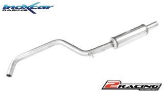 Central pipe společně ss tlumiče(For the installation on the original Zadní s tlumiče it is necessary to separately order the adapter AD.GOLF7.04) Inoxcar racing TCVW.06S